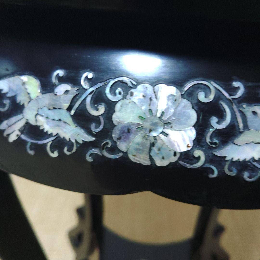 朝鮮美術　螺鈿飾台　伝統工芸品　アンティーク