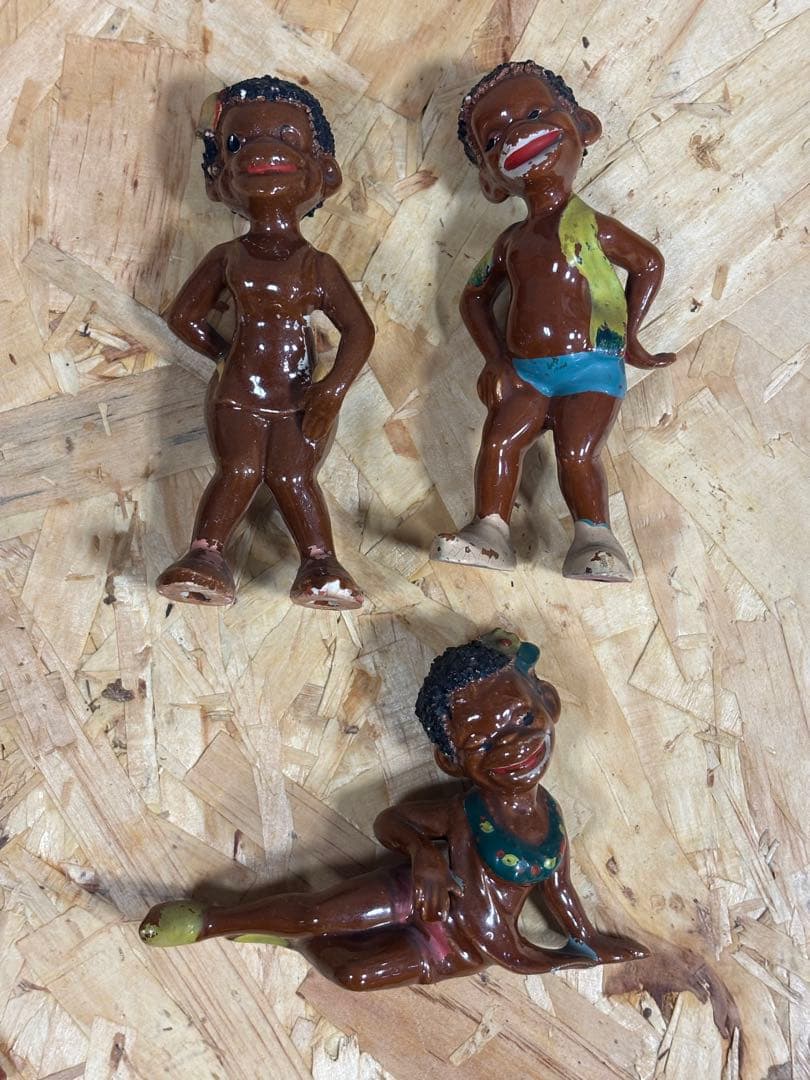 ビンテー ジ アンティーク人形 6体セット陶器