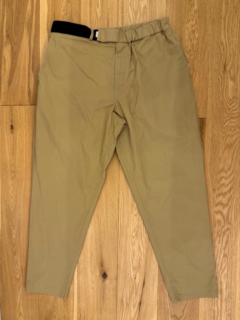 グラフペーパー stretch typewriter chef pants
