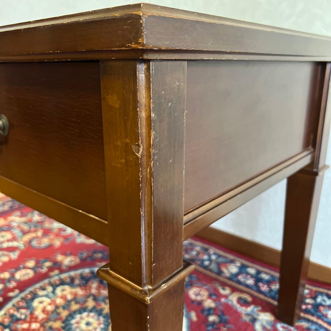 アンティーク サイドテーブル ナイトテーブル 木製