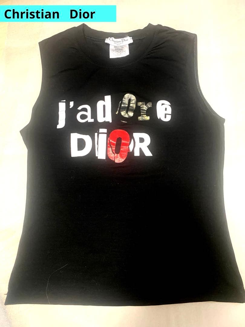 Christian Dior タンクトップ　訳あり特価