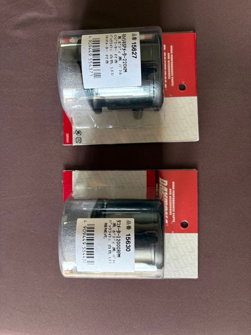 スピードメーター・タコメーター　デイトナ