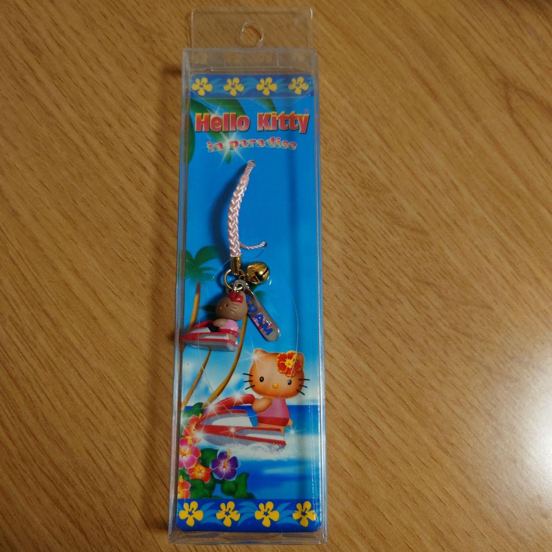 レア　ハローキティ キティ ご当地ストラップ グアム サイパン ジェットスキー
