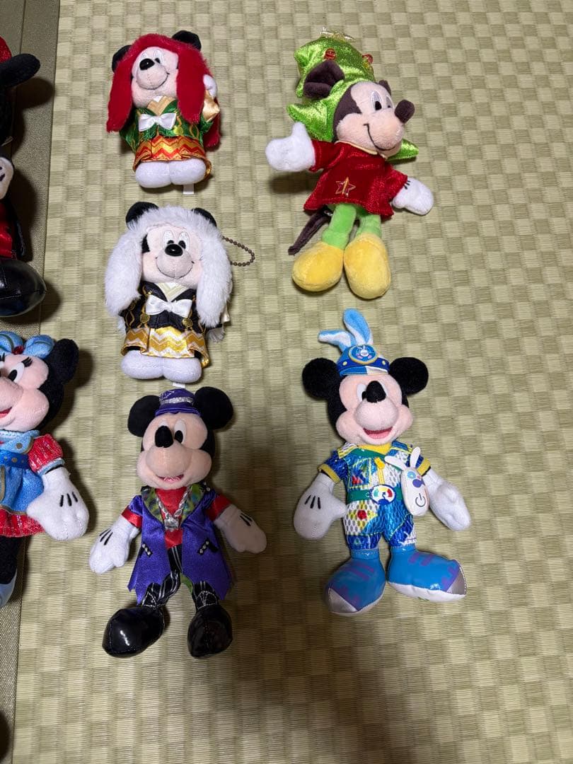 ディズニー　ミッキー　ミニー　ぬいぐるみ一式