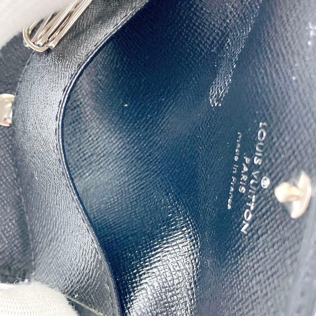 美品✨LOUIS VUITTON ミュルティクレ　4 エピ　キーケース　ブラック