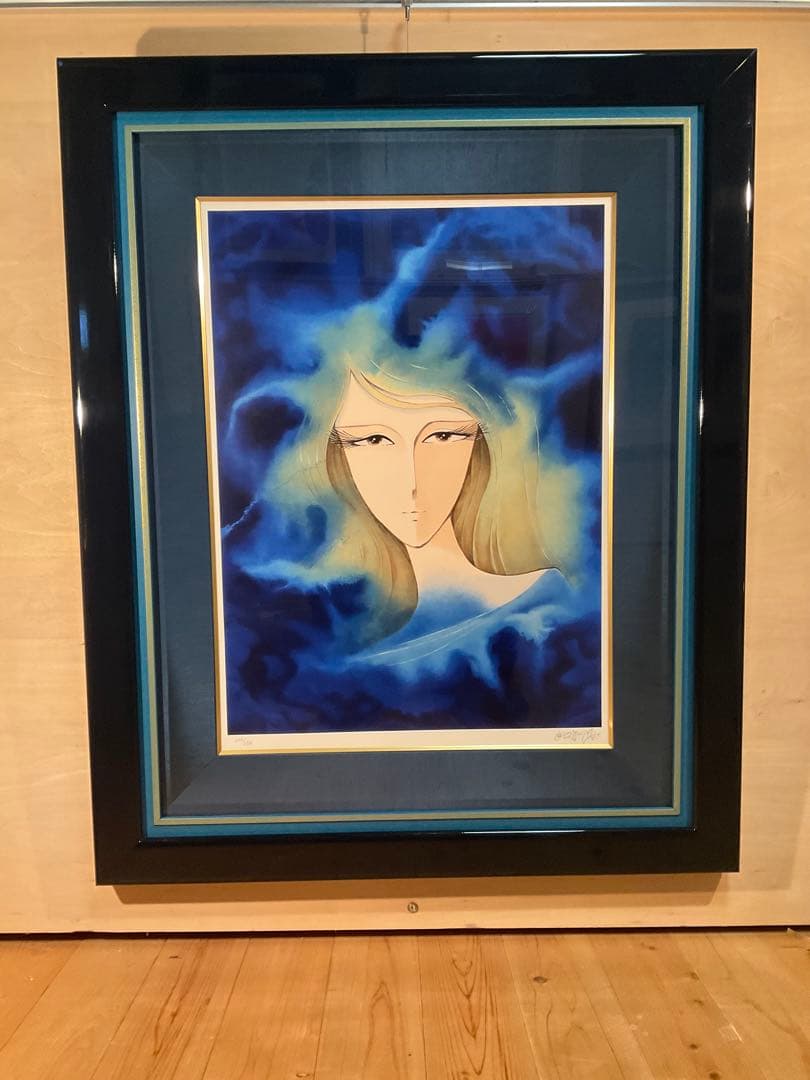 松本零士「スターシャⅠ」シルクスクリーン　直筆サイン・エディション・作品保証書有