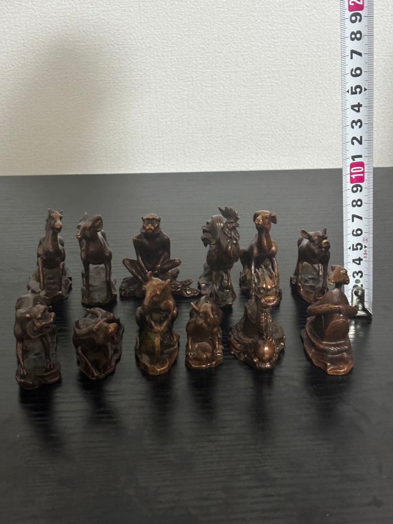 中国　銅製品　十二支