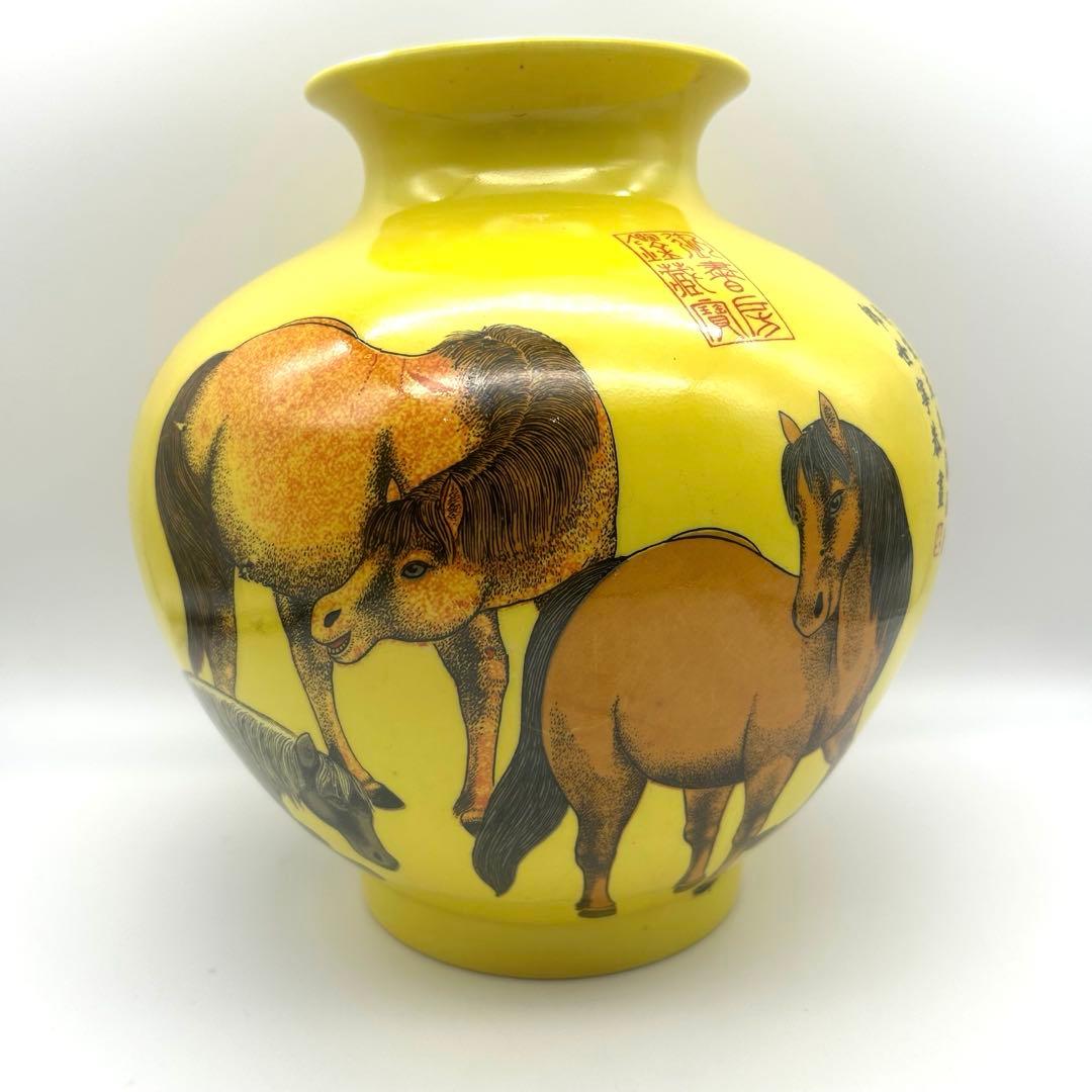 中国美術 骨董　壺　花瓶　郎世寧 中国工芸品