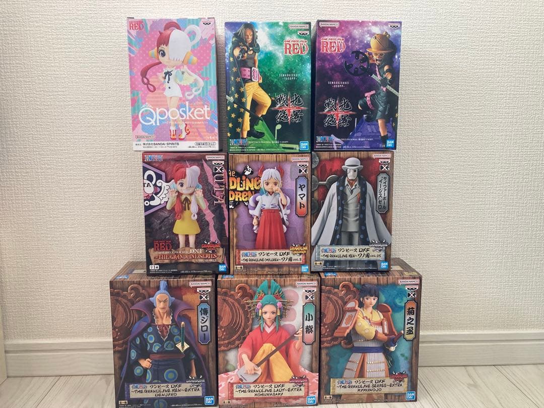 【ONE PIECE】プライズフィギュア　9点　まとめ売り