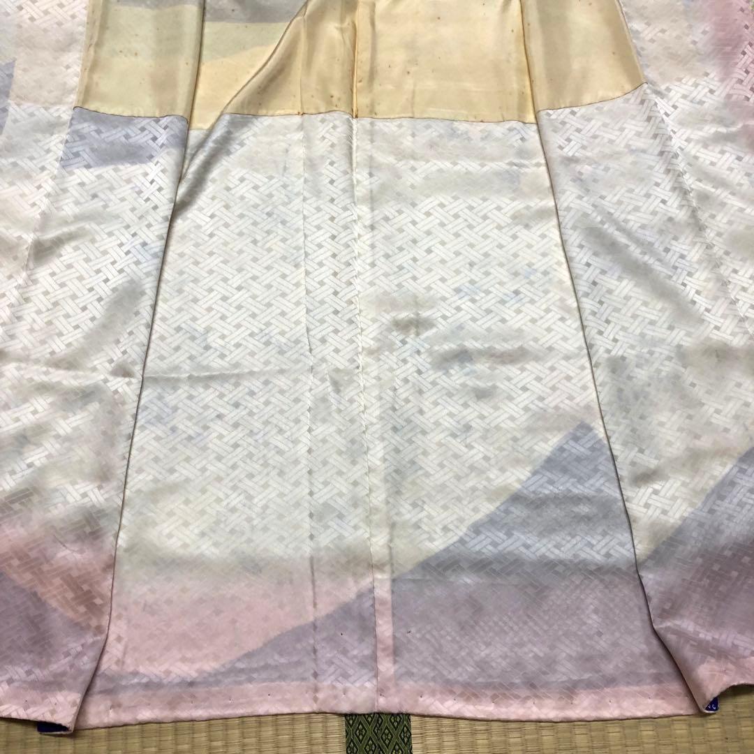 ゆです！正絹　レトロな高級振袖