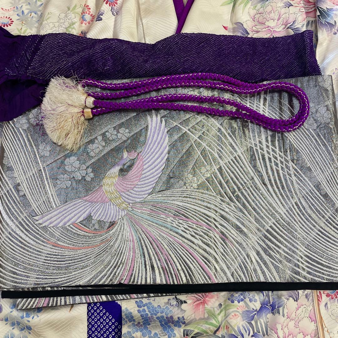 ゆです！正絹　レトロな高級振袖