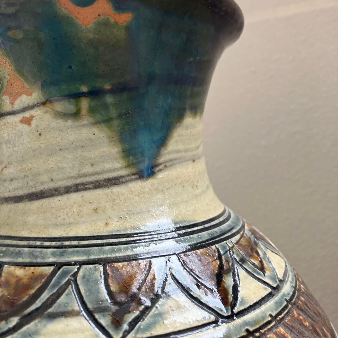 金城次郎　壺　37センチ