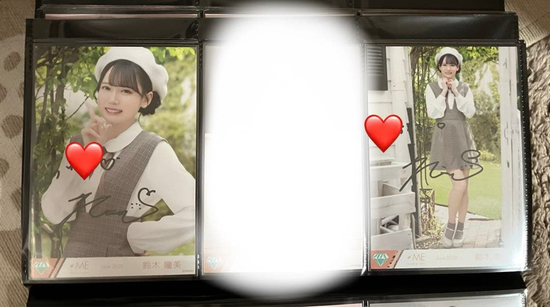 鈴木瞳美　直筆　ノイミー　コメあり　セミコンプ　マシュマロフロート