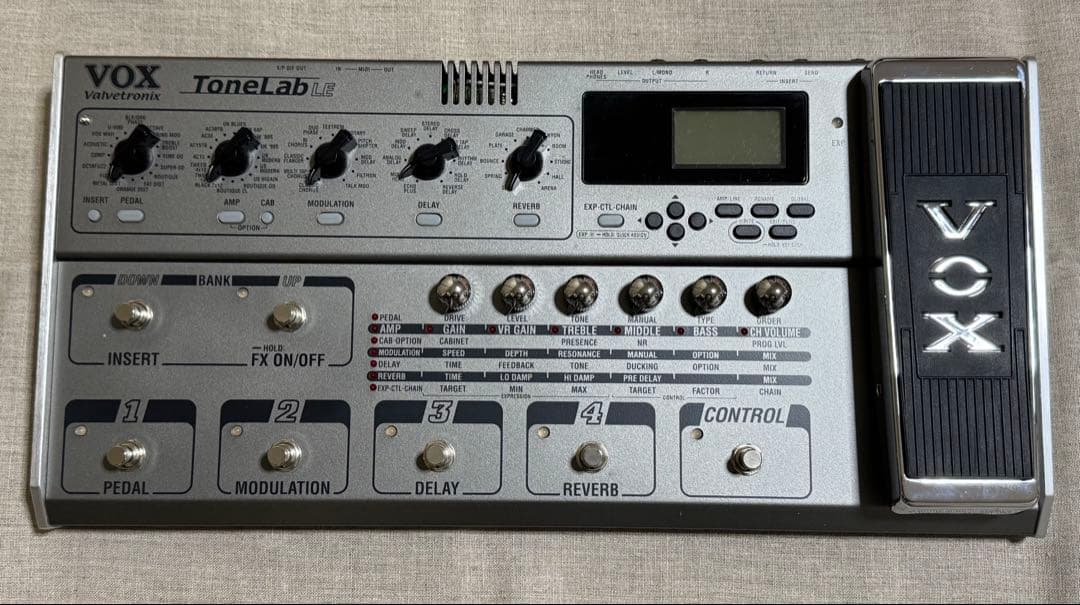 ギター VOX ToneLab LE