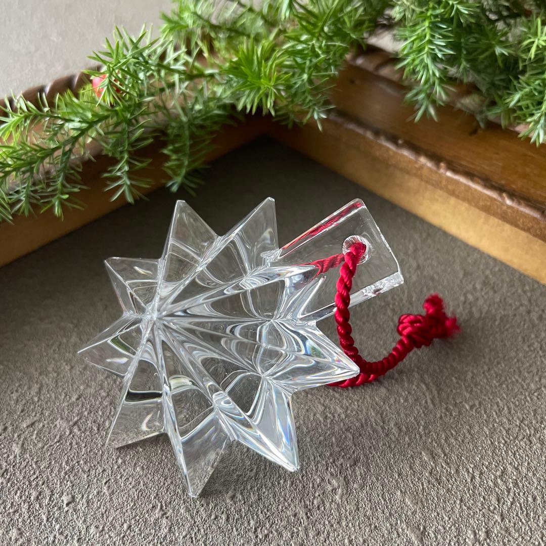 Baccarat ノエル クリスマスオーナメント　スター