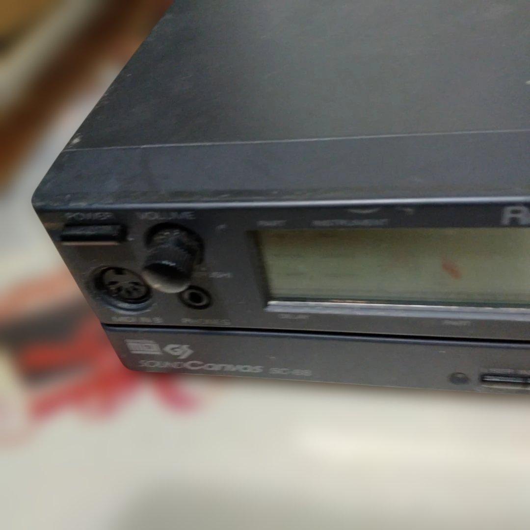 ★Roland SC-88 GS MIDI音源 ジャンクです。 取扱説明付
