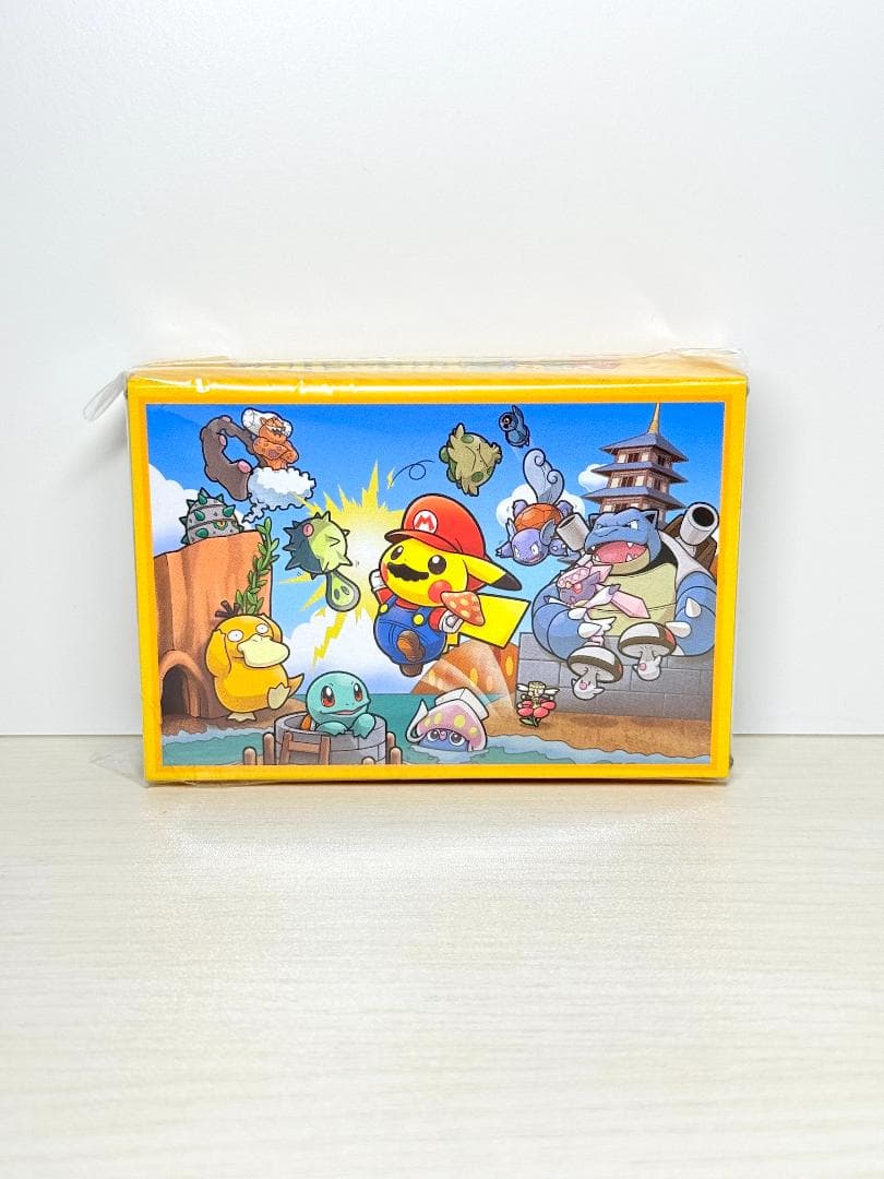 新品未開封品　ポケモンセンター トランプ マリオピカチュウ ルイージ