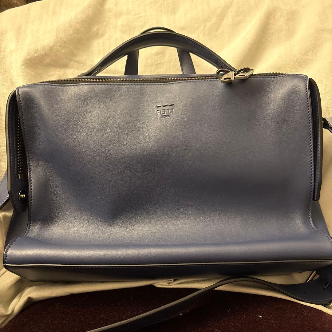 【新年価格】FENDI ネイビー ビジネスバッグ
