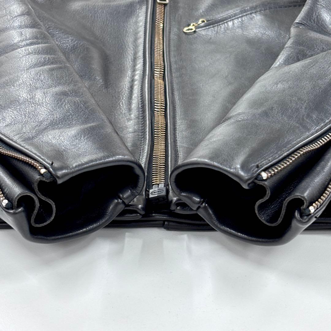 VANSON バンソン シングルライダース レザージャケット TYPE B 34