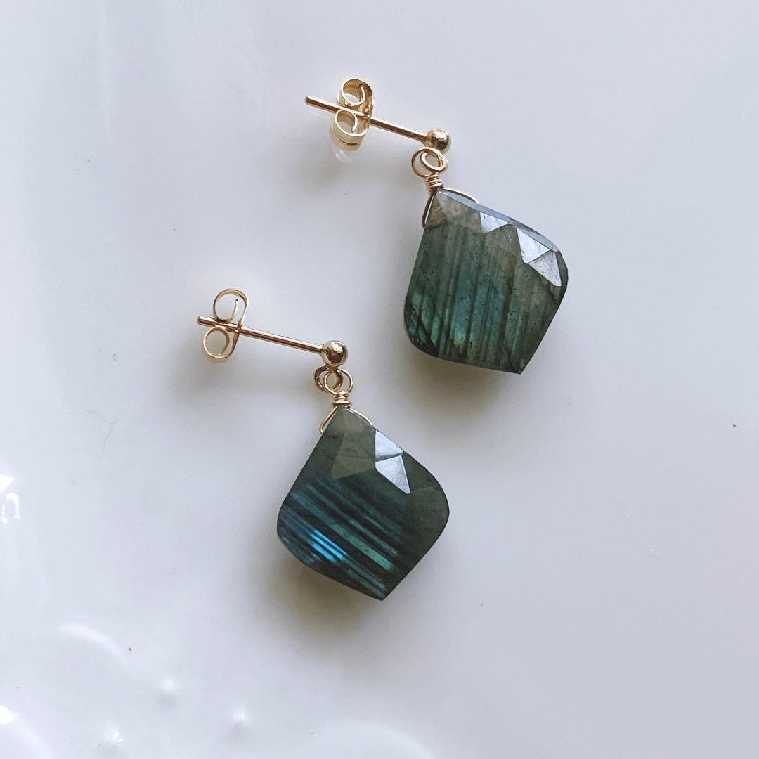 桃色の雲◆ロイヤルブルームーンストーンブレスレット✧14kgf