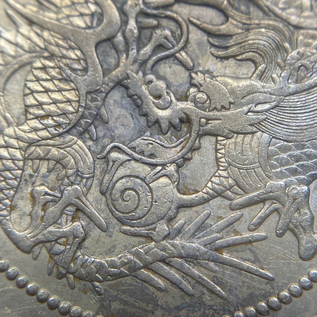 新1円銀貨（小型）　B25　大正3年　1914年　一圓　アンティーク