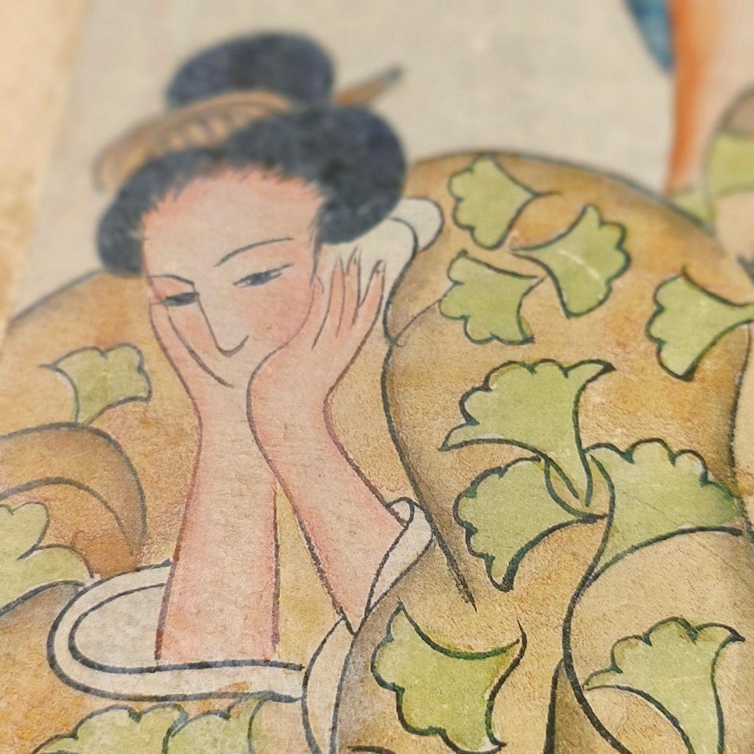 巻き物 春画 江戸古美術 全8枚 直筆 骨董 アンティーク 蒐集家放出 旧家蔵出