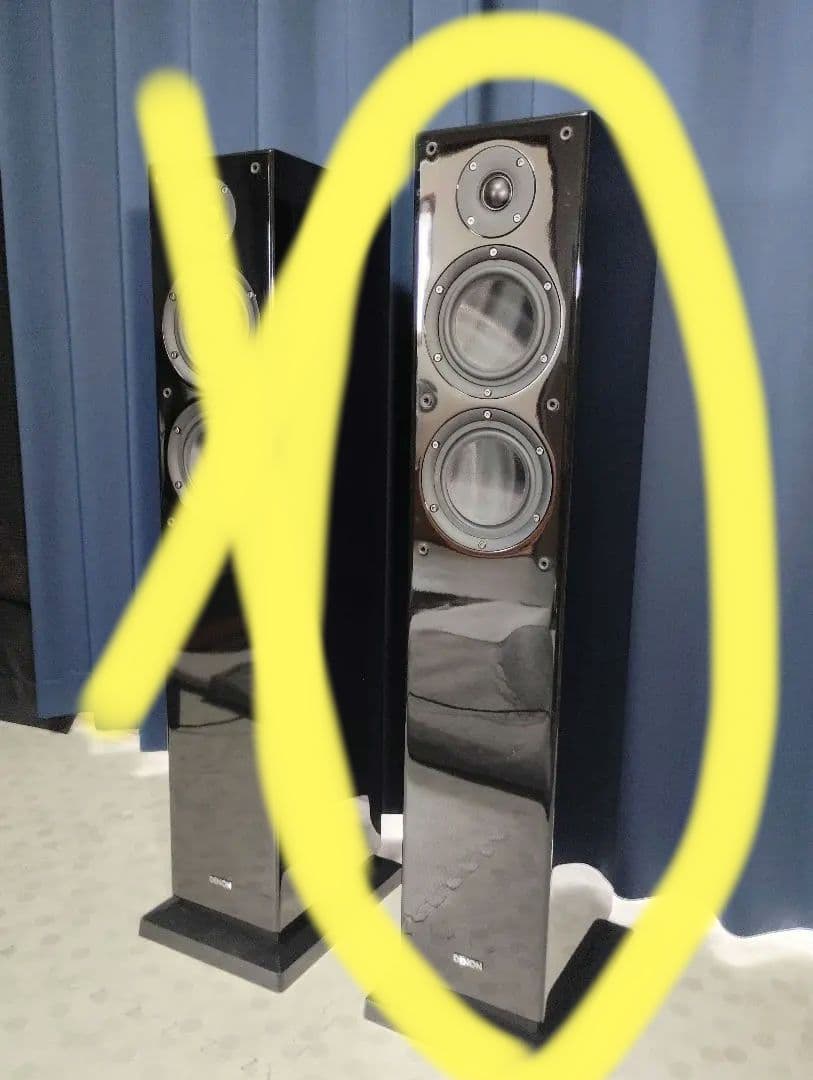 【右側】DENON　SC-T55SG　トールボーイスピーカー