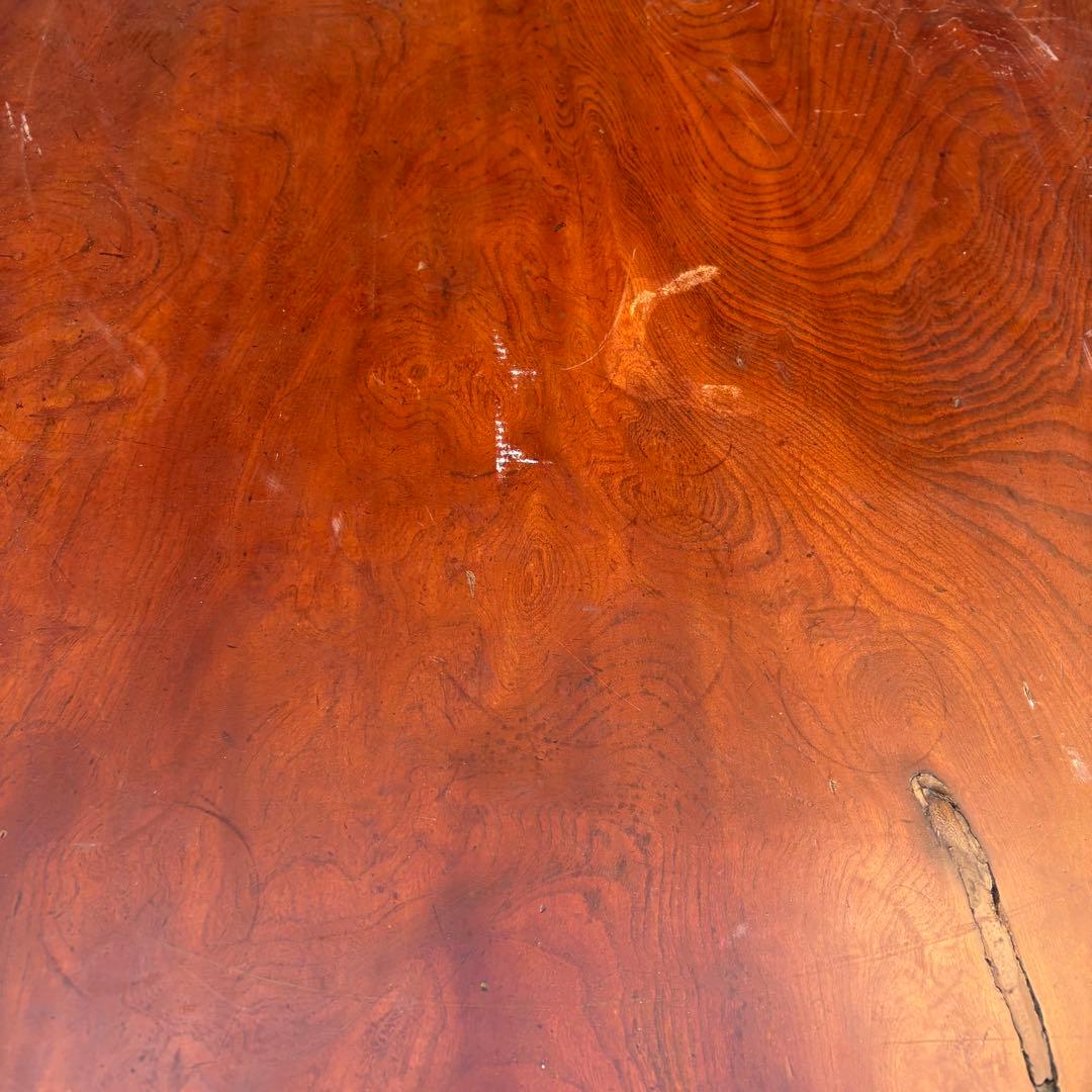 昭和レトロ 古家具 無垢材 木製座卓 ちゃぶ台 文机 お経台 経机 古道具