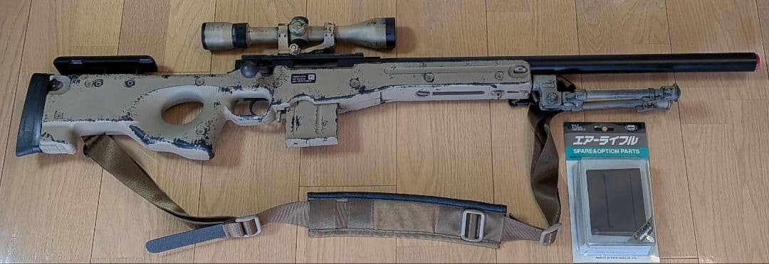 マルイ L96AWS スナイパーライフル 架空 MEU アフガン遠征 リペイント