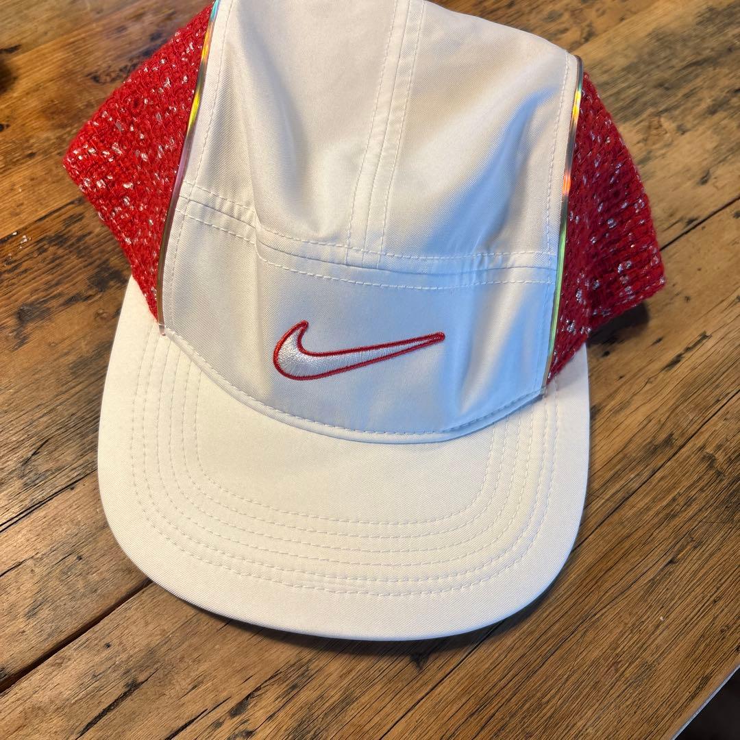 SUPREME NIKE/19SS/Boucle Running Hatキャップ