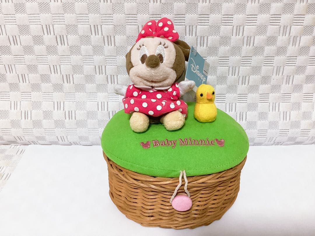 ❤︎DiSNEY❤︎ ミニーマウス 小物入れ&ミッキーマウス ぬいぐるみ タグ付き