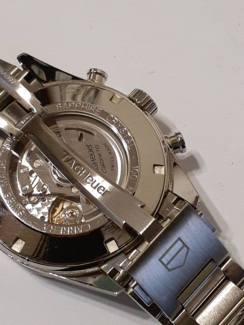 年末大特価！　タグホイヤー CV2A1AB カレラ キャリバー16 メンズ腕時計