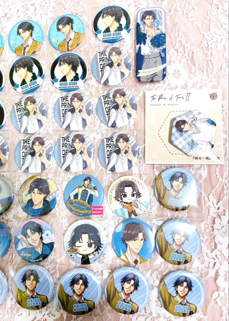 【テニプリ】　跡部景吾　缶バッジ　まとめ売り