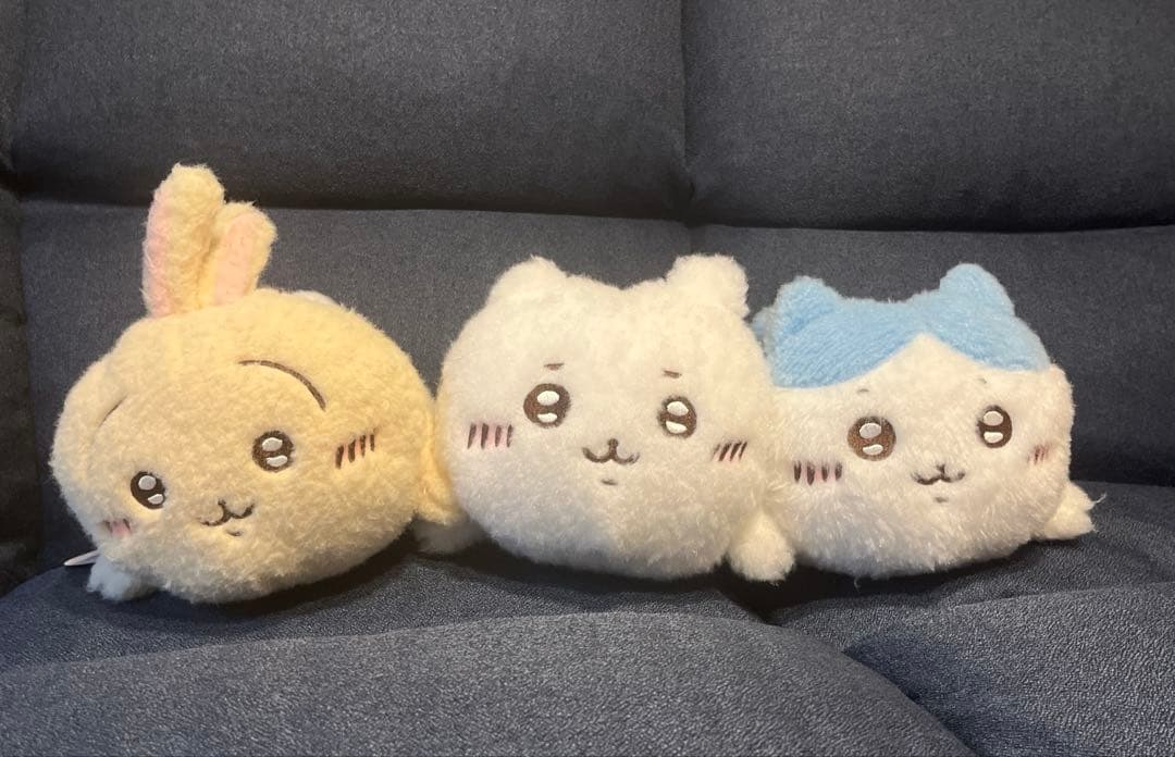【初期商品】ちいかわ　ほわほわぬいぐるみ　3種セット