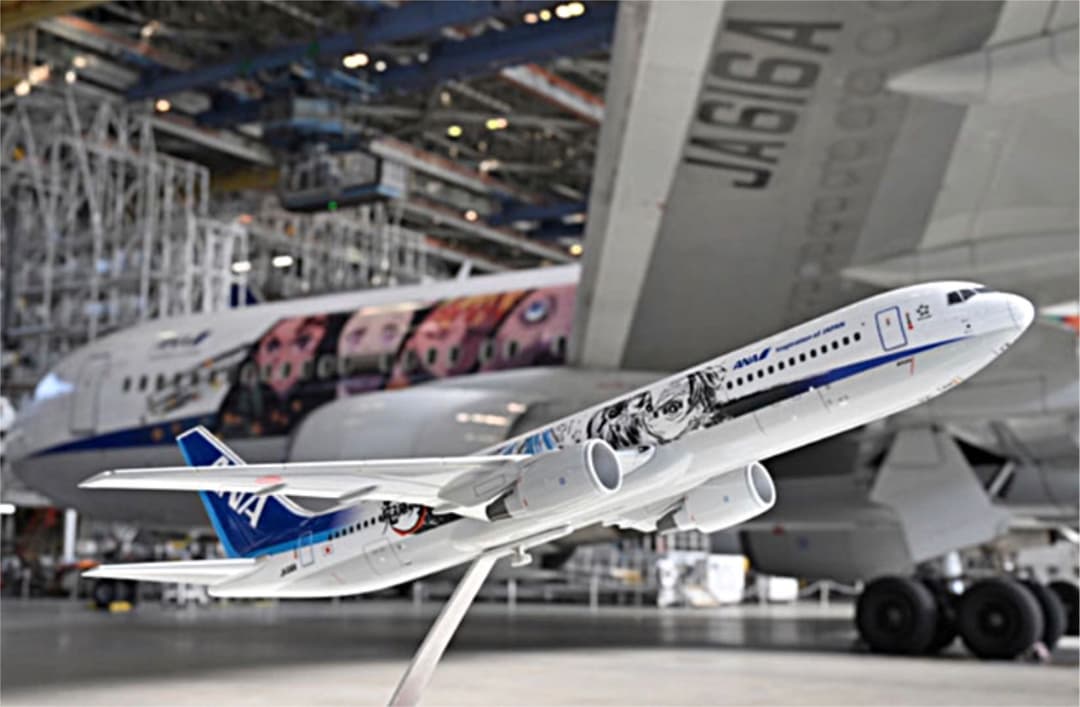 ANA 鬼滅の刃　鬼滅ジェット　モデルプレーン　非売品