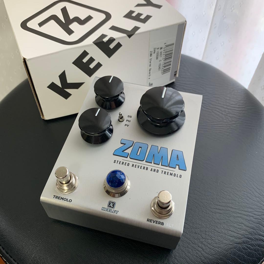 ギター Keeley ZOMA Stereo Reverb and Tremolo