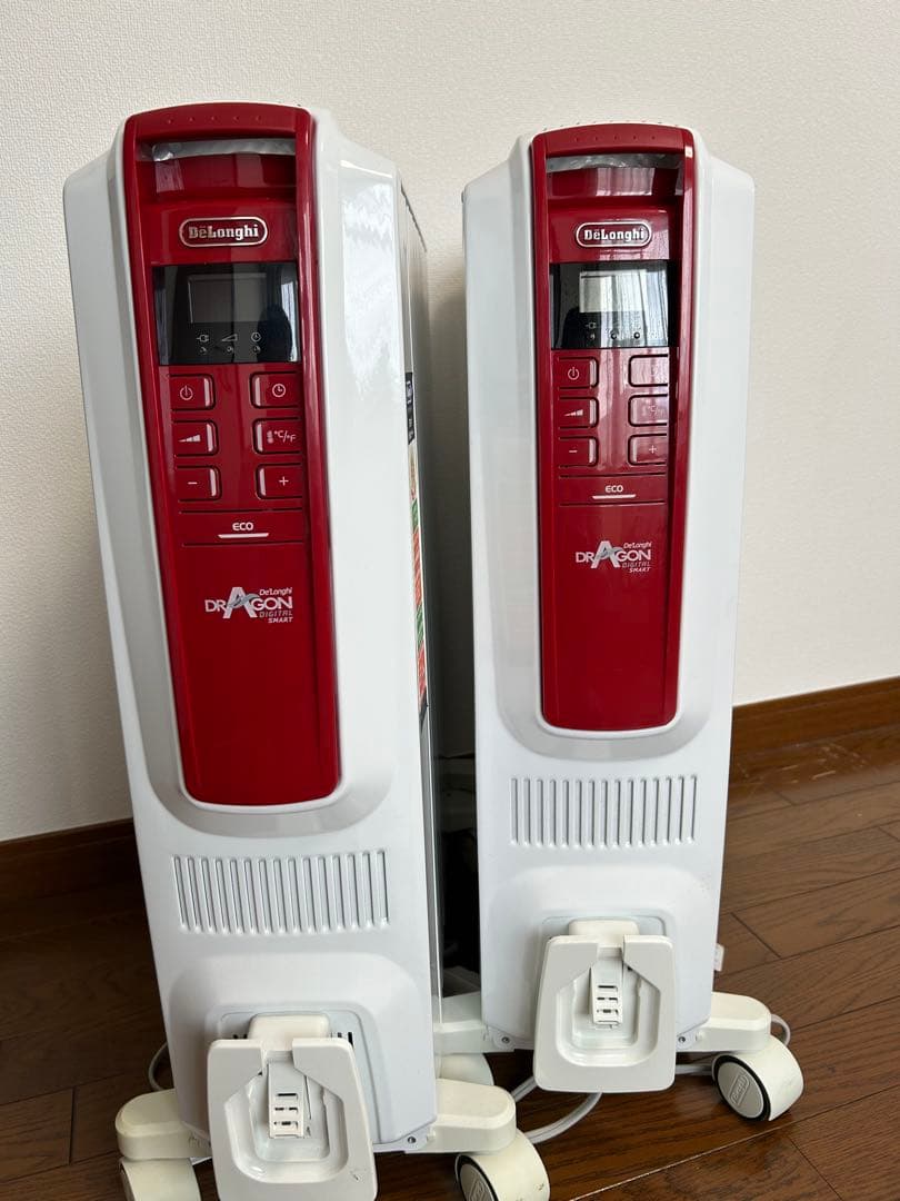 デロンギ オイルヒーター 2台　ドラゴン　Dragon Delinghi