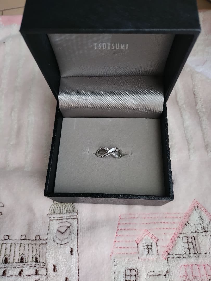 TSUTSUMI ダイヤプラチナ900リング 11号