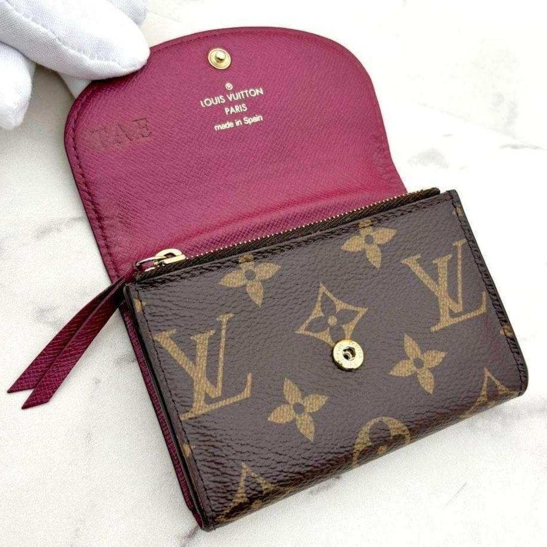 【本日限定値下げ】ルイヴィトン　モノグラム　ポルトモネロザリ　フューシャ