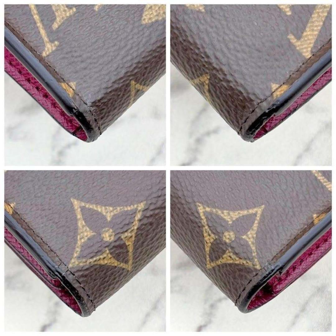 【本日限定値下げ】ルイヴィトン　モノグラム　ポルトモネロザリ　フューシャ