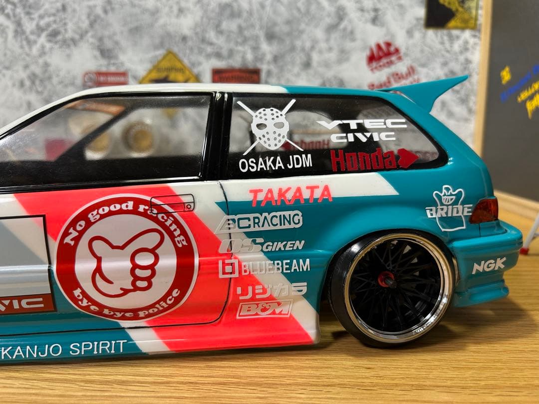 PANDORA RC 1/10 CIVIC ラジコン　 シビック　EF9