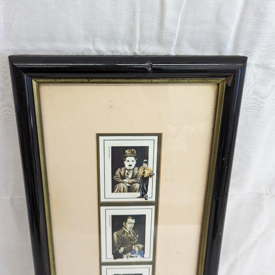 贈り物に ヴィンテージ レア 希少 額入り シガレットカードセット チャップリン