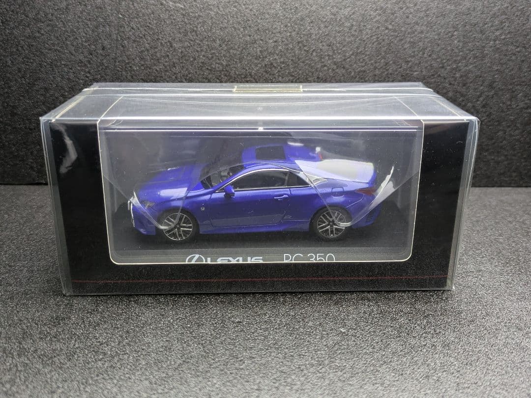 京商 1/43 レクサス RC 350 F スポーツ ヒートブルー　 ミニカー