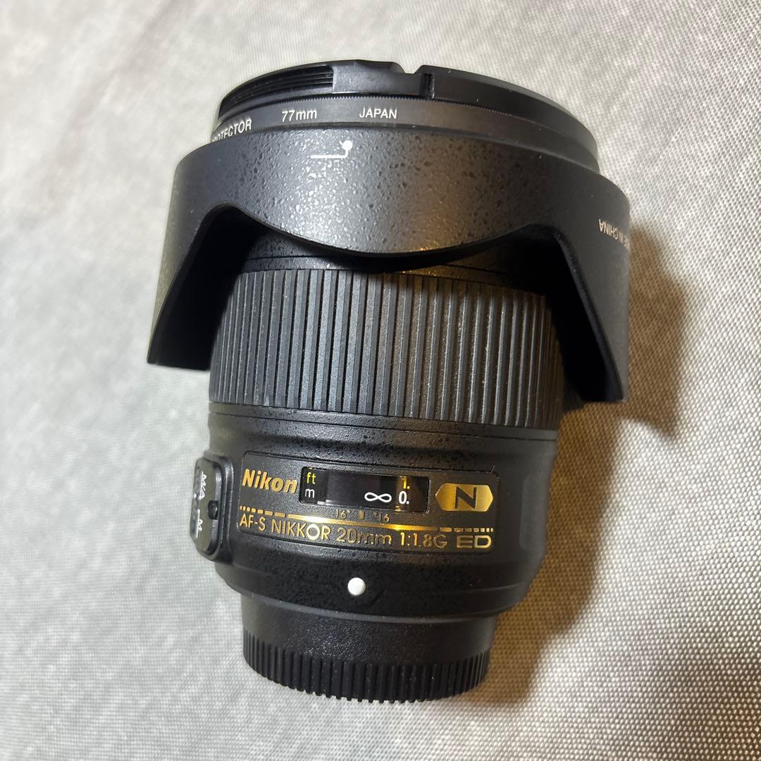 ニコン NIKKOR AF-S 20mm f1.8G ED ニコンFマウント