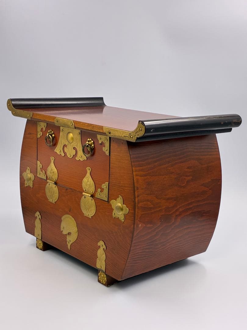 李朝家具　小箪笥　民芸　バンダジ　時代箪笥　アンティーク　韓国　収納