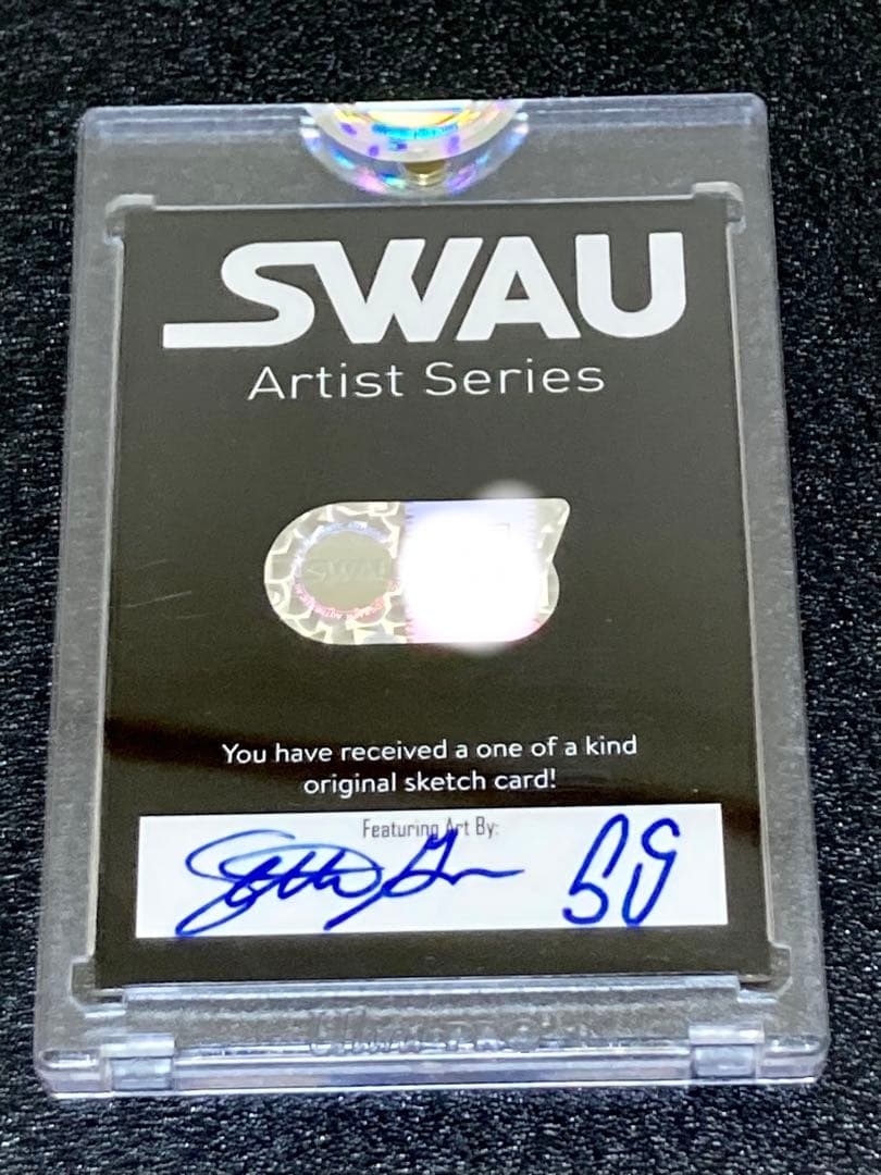 ジョン グローヴァー　直筆サインカード　スケッチカード　1of1  バットマン