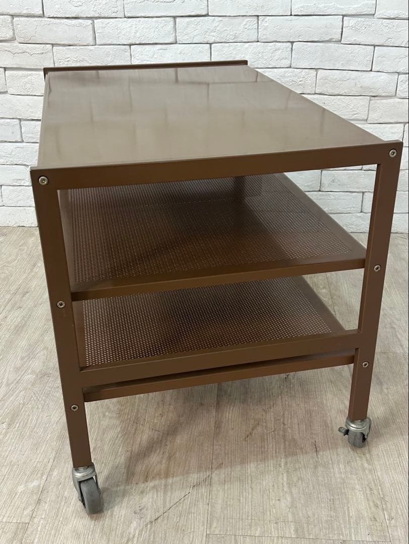 【東京都内23区配送無料】ビンテージ　インダストリアル　ワゴン　ガレージ　収納