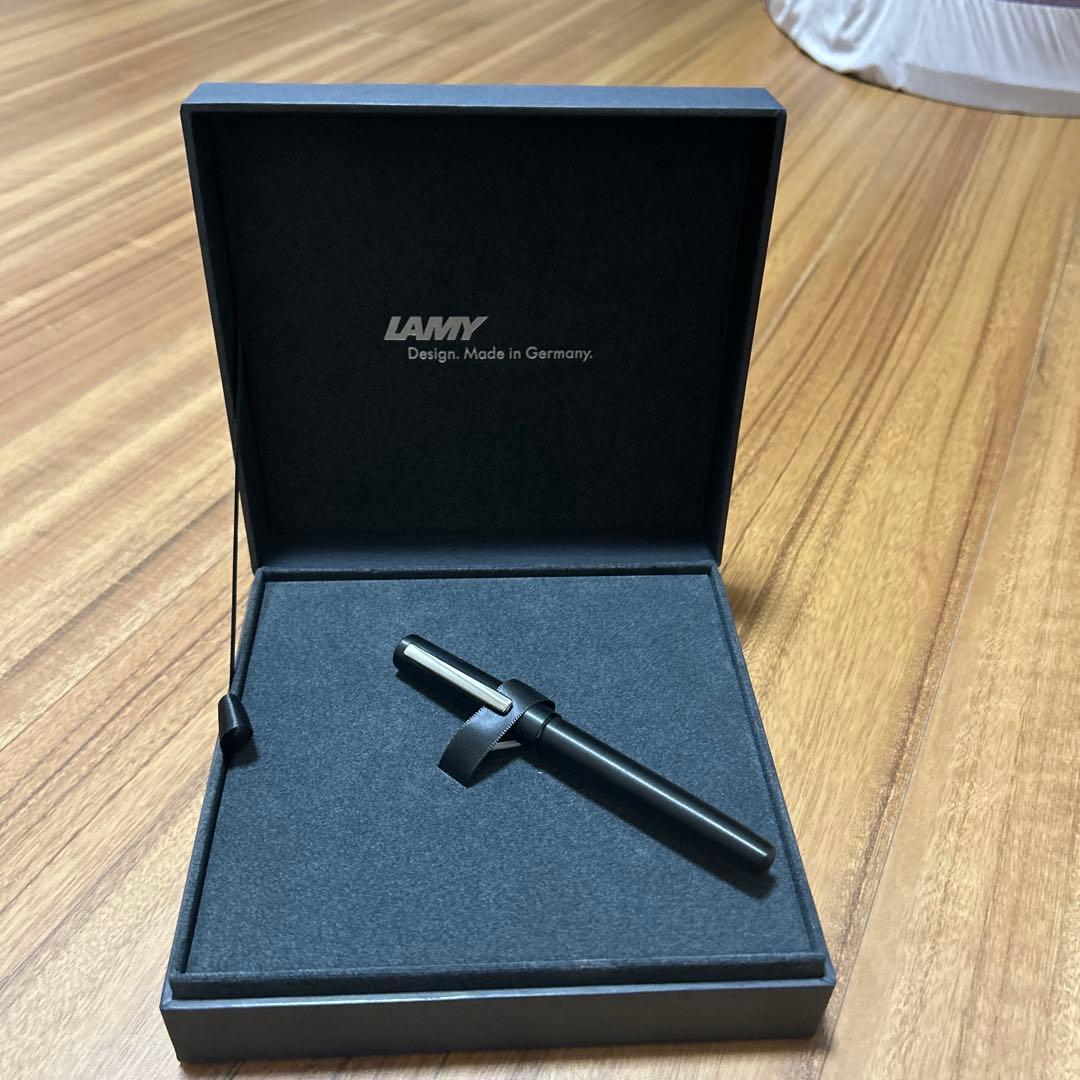 LAMY ブラック 万年筆 専用ケース付き