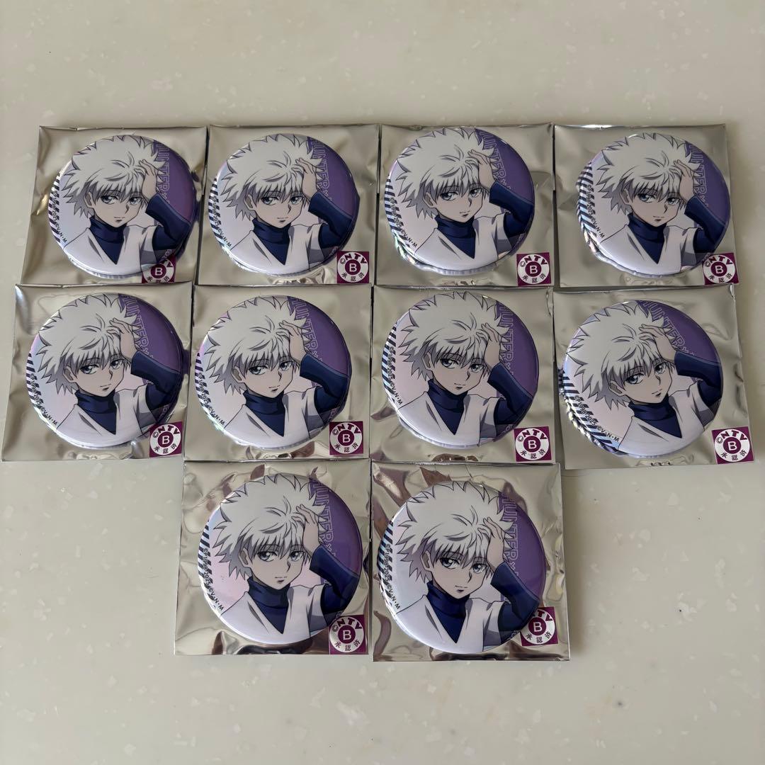 HUNTER×HUNTER キルア 缶バッジ POPUP マルイ