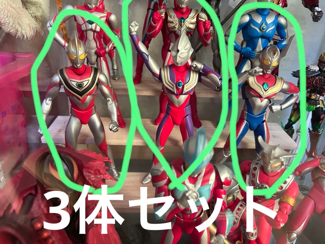 ウルトラACT ウルトラマンフィギュアセット3体